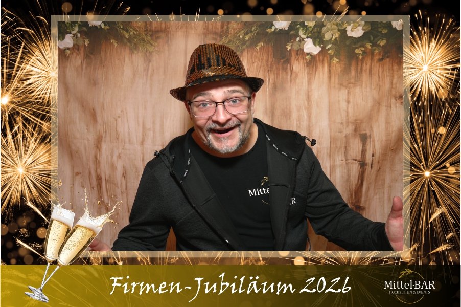 Firmen-Jubiläum Layout Beispiel