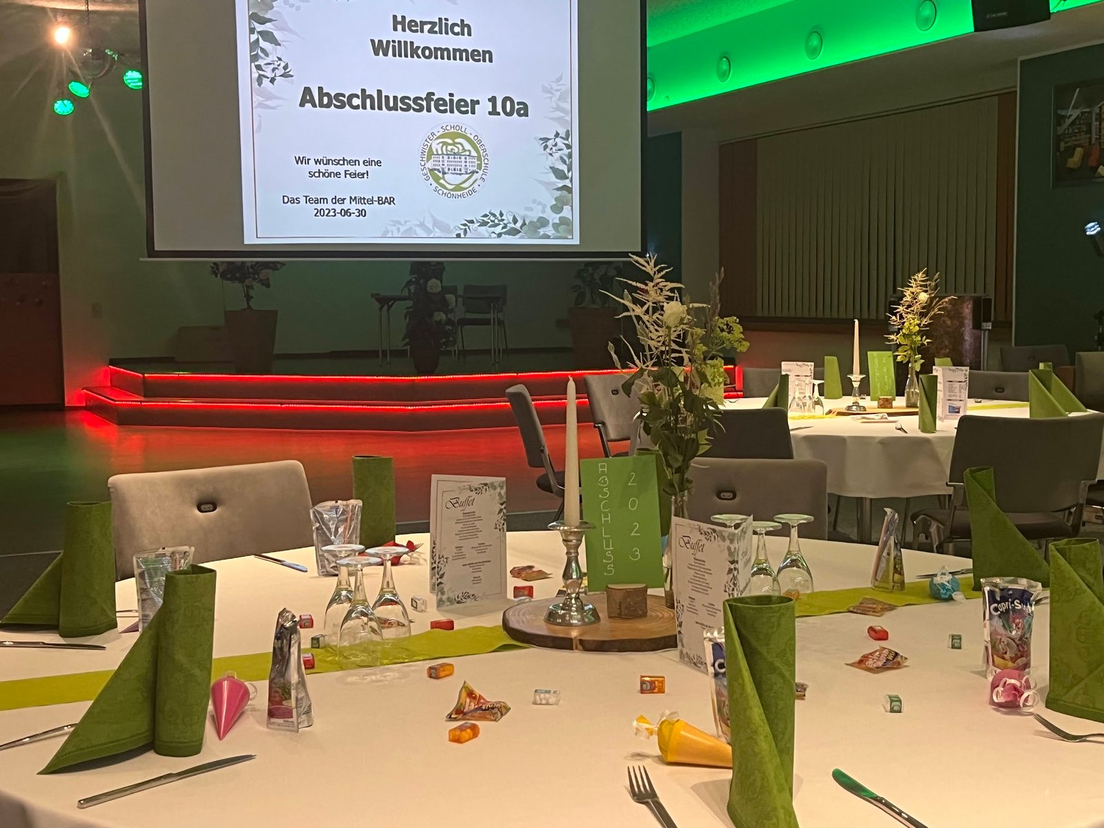 Abschlussfeier Moment 3