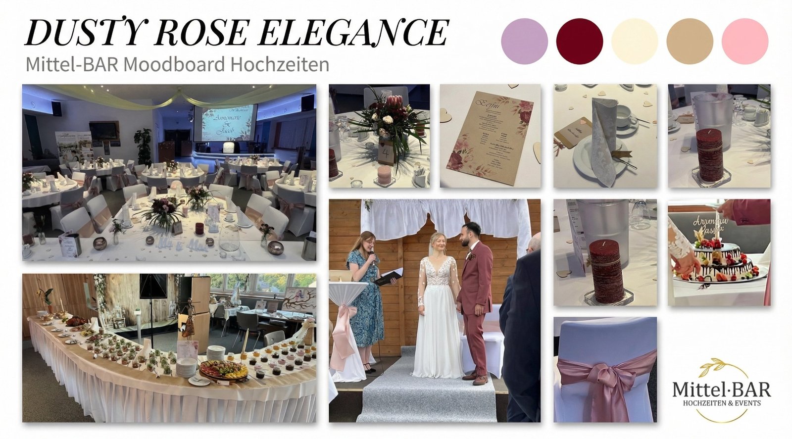 Dusty Rose Elegance